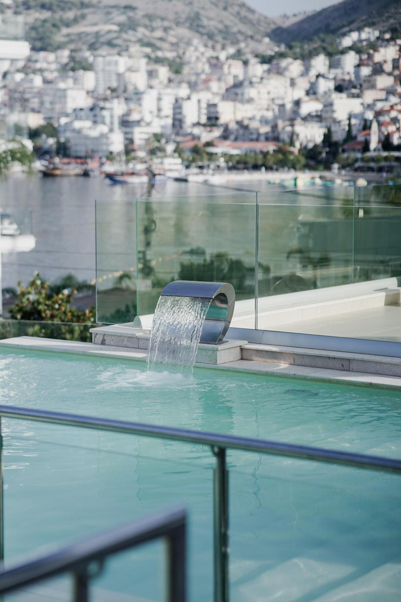 Hotel Agimi Sarande Bagian luar foto