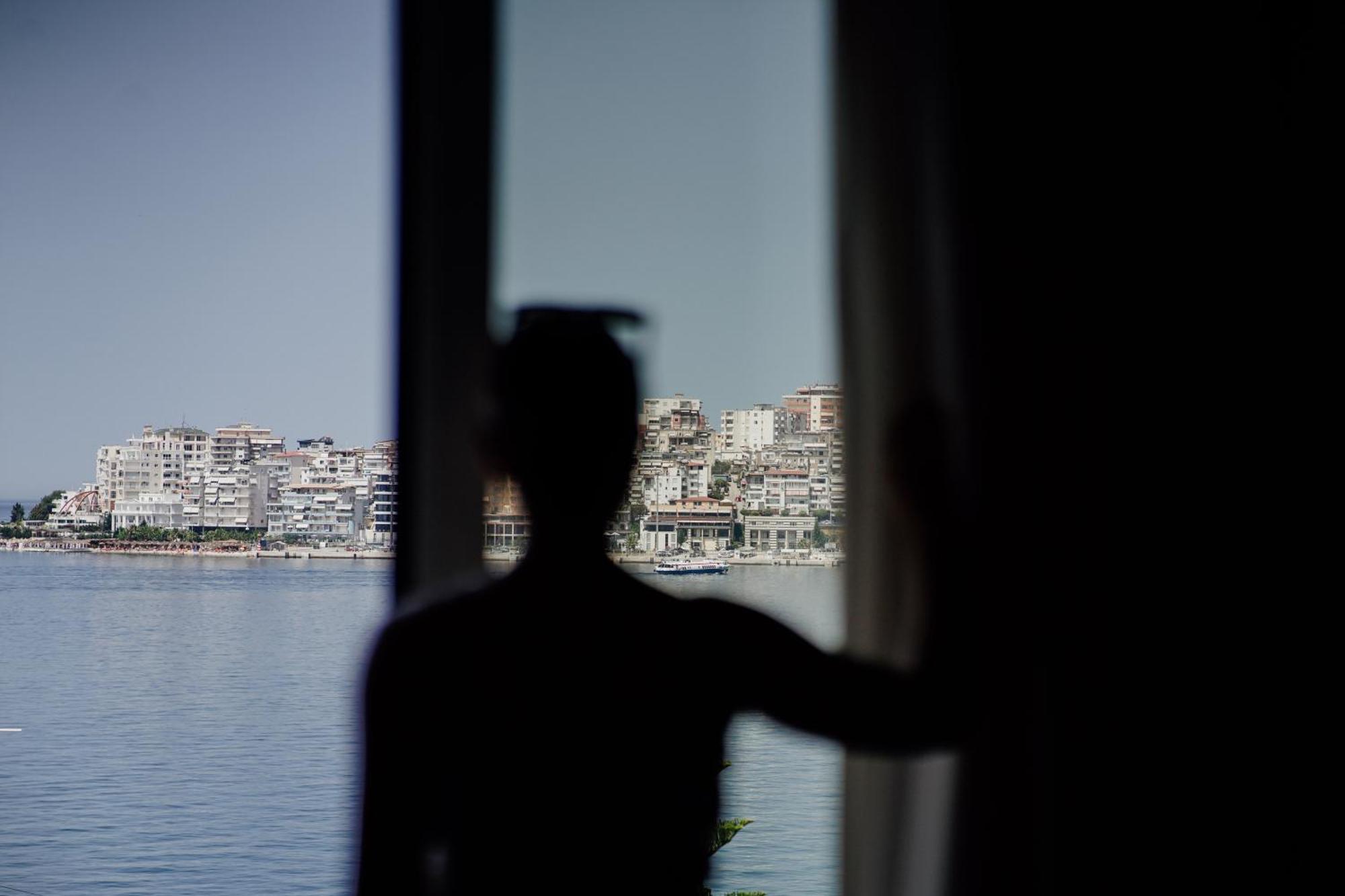 Hotel Agimi Sarande Bagian luar foto