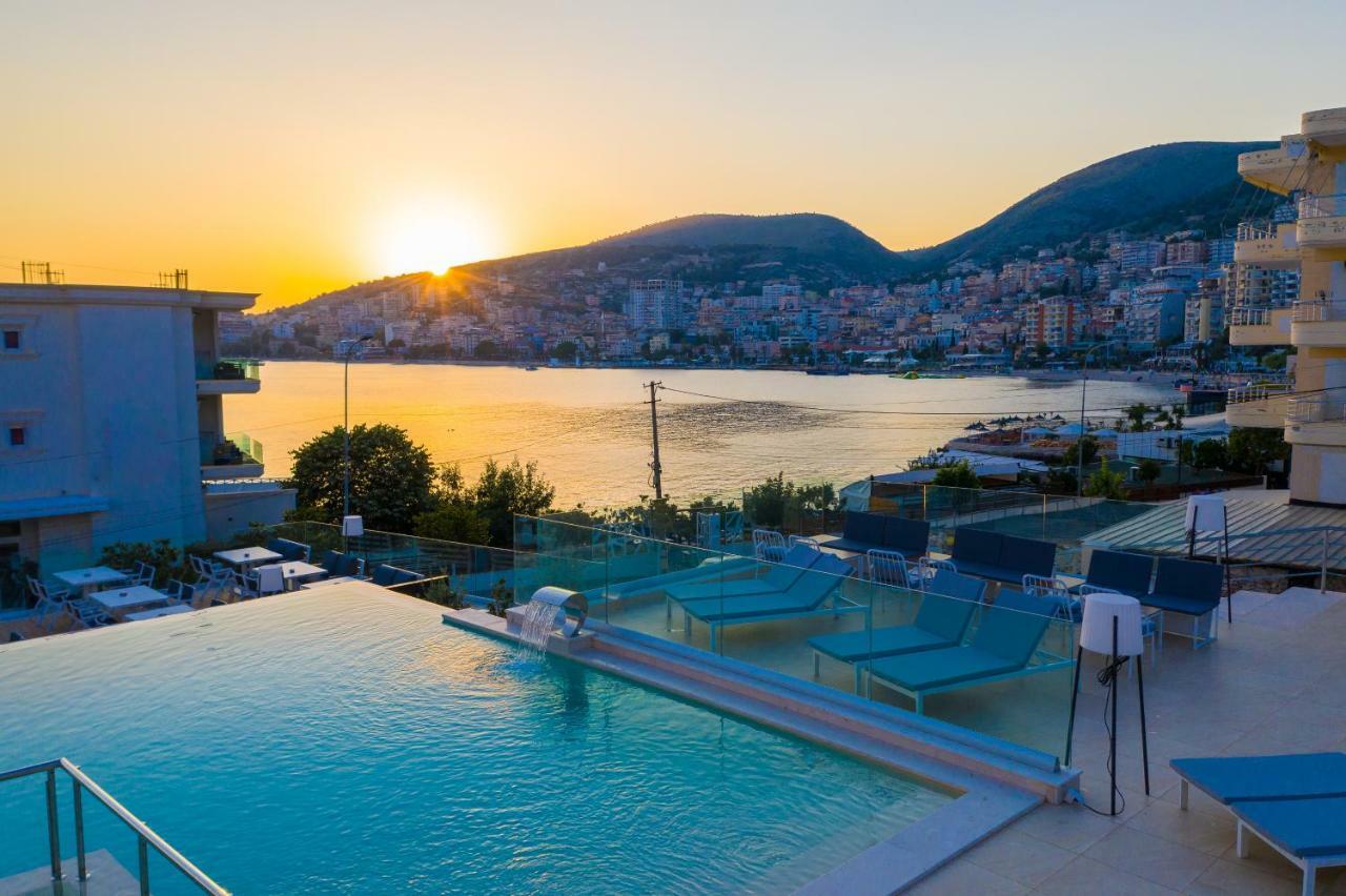 Hotel Agimi Sarande Bagian luar foto